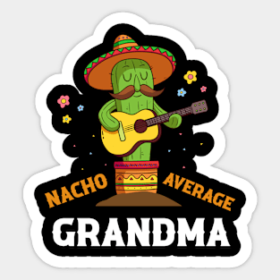 Fun Hilarious Grandmother Joke Humor | Funny Saying Grandma Sticker